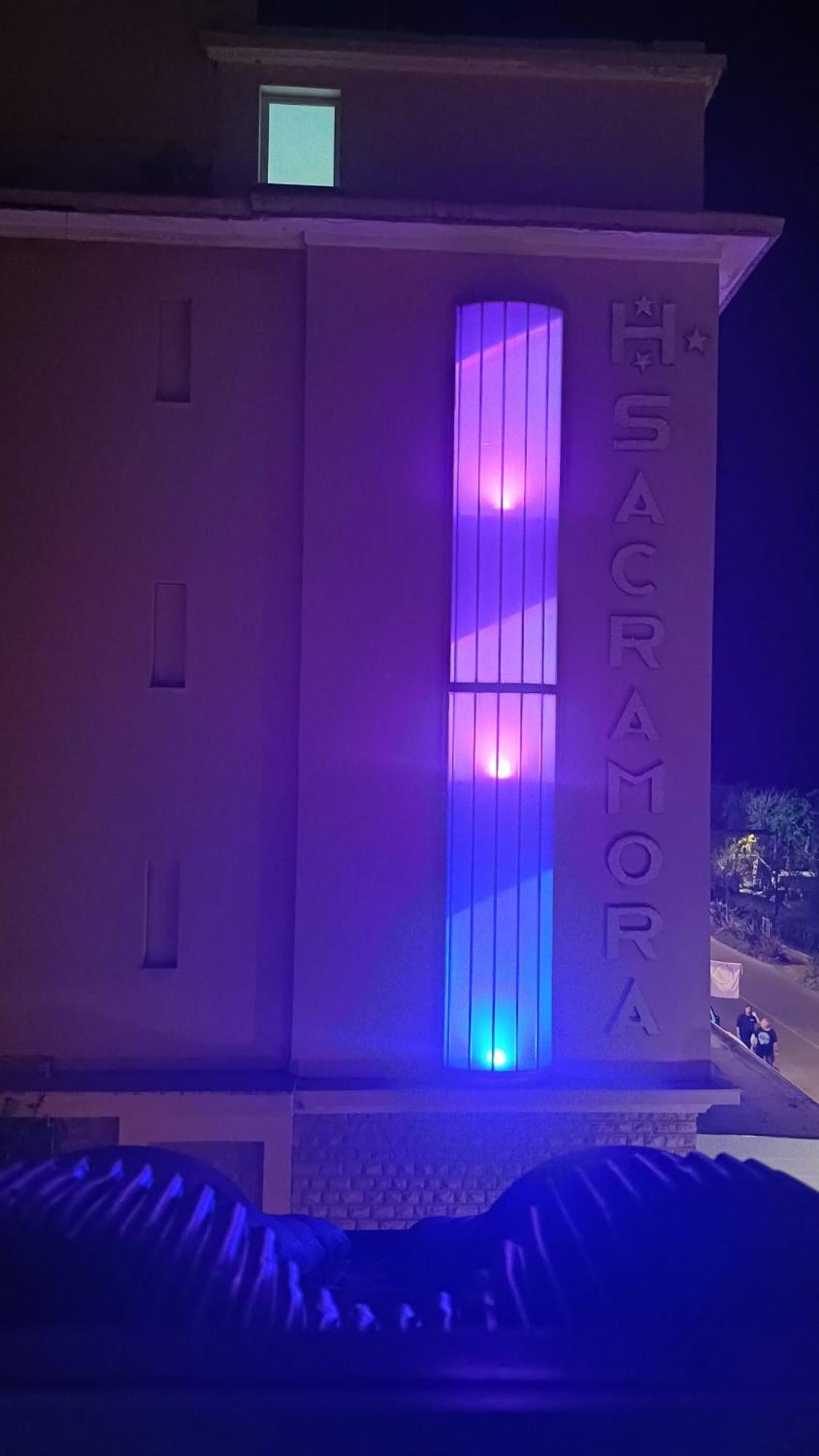 Hotel Sacramora Rímini Exterior foto